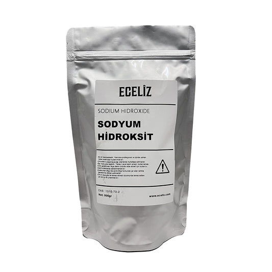 Sodyum Hidroksit, Sodium Hidroxide, 500gr