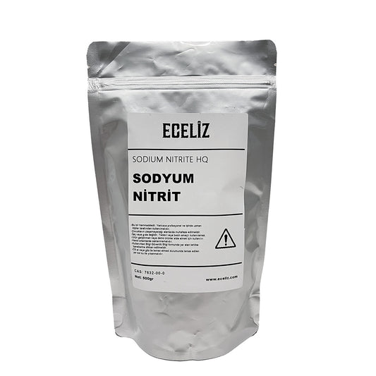 Sodyum Nitrit, Sodium Nitrite, 500gr (Gıda dışı sınıf)