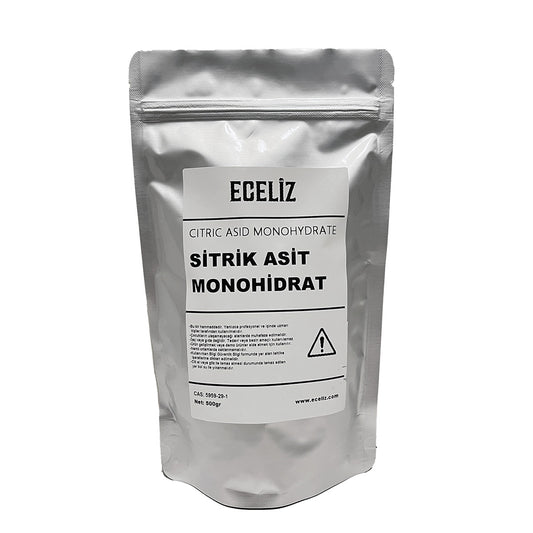 Sitrik Asit Monohidrat, Citric Asit Monohydrate, 500gr